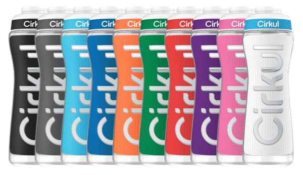 22oz. Grip Squeeze Plastic Bottle & Sport Lid N9ZT