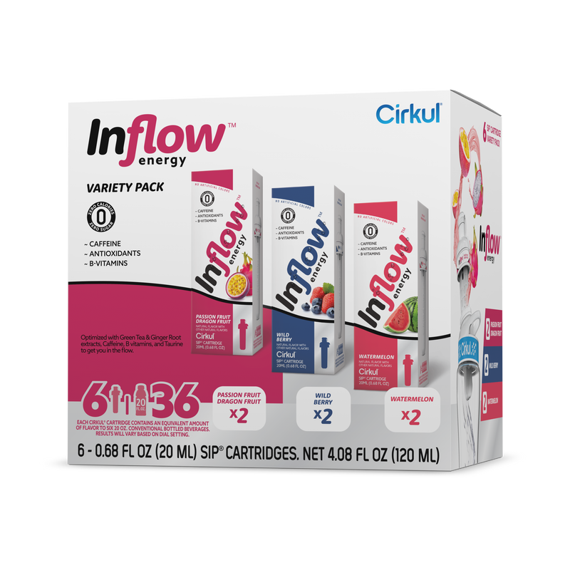 Inflow Energy® 6-Pack Variety Pack U2F2