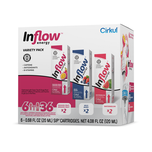 Inflow Energy® 6-Pack Variety Pack U2F2