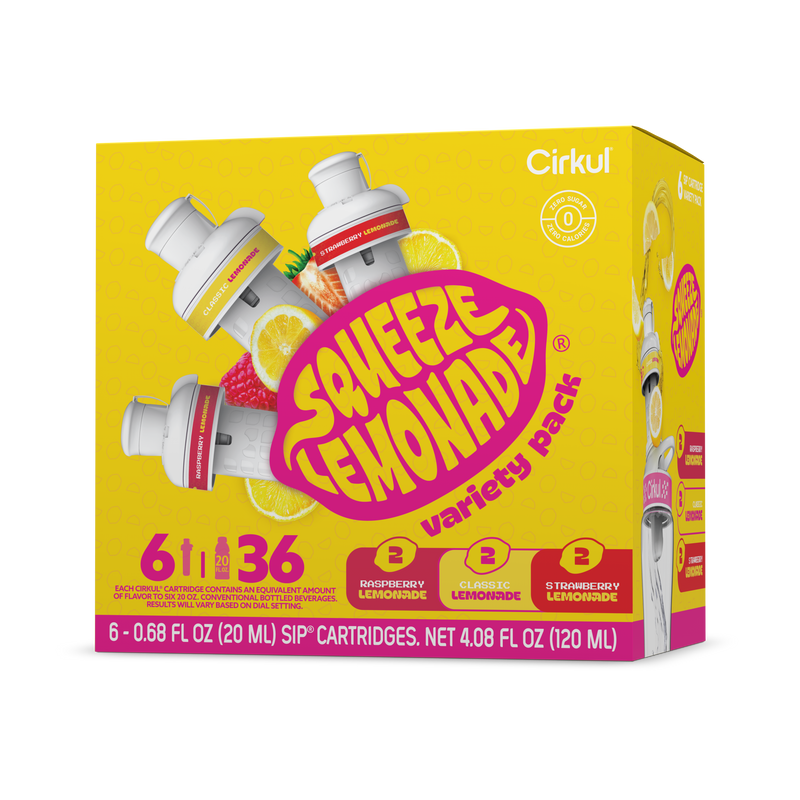 Squeeze Lemonade® 6-Pack Variety Pack FNBC