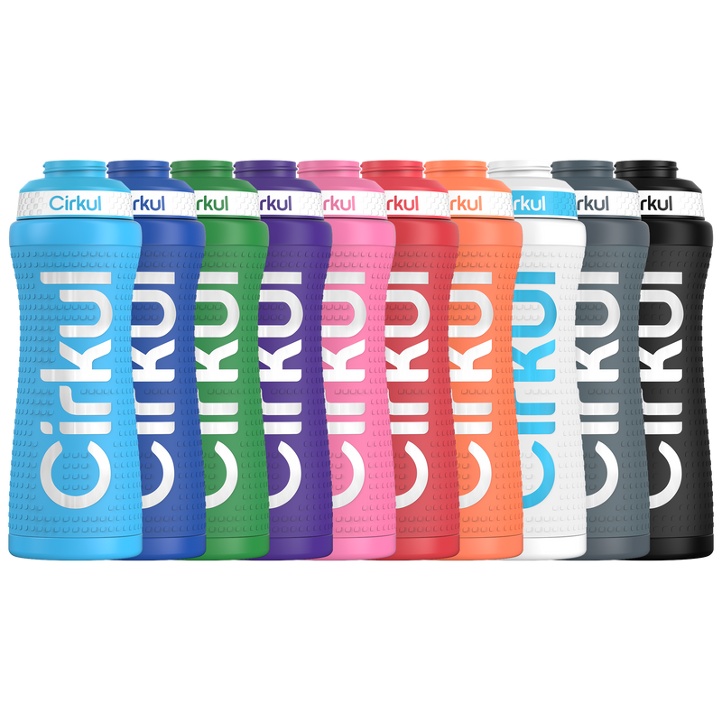 22oz. Grip Stainless Steel Bottle & Sport Lid 640U