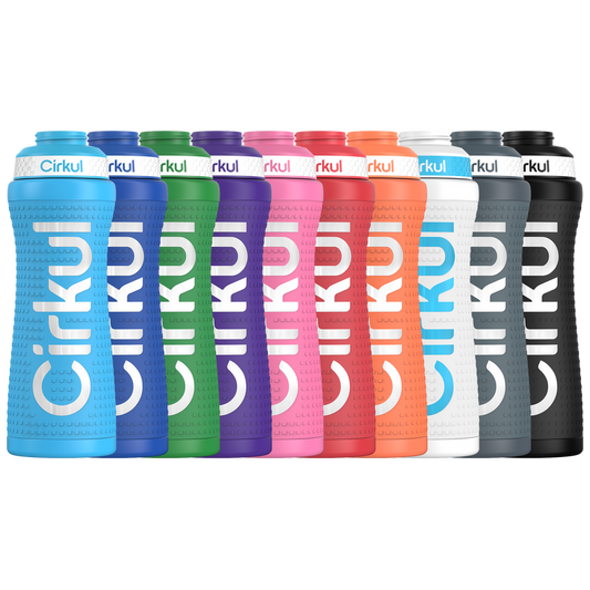 22oz. Grip Stainless Steel Bottle & Sport Lid 640U