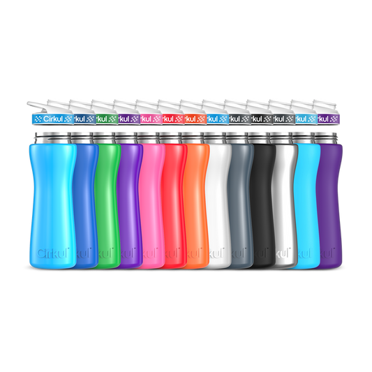 22oz. Stainless Steel Bottle & Comfort Grip Lid 29DP