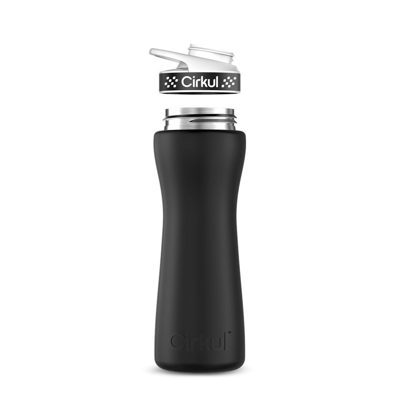 22oz. Stainless Steel Bottle & Comfort Grip Lid 29DP
