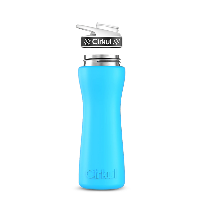 22oz. Stainless Steel Bottle & Comfort Grip Lid 29DP