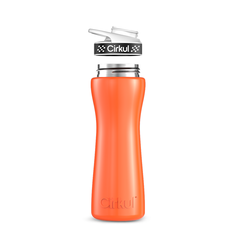 22oz. Stainless Steel Bottle & Comfort Grip Lid 29DP