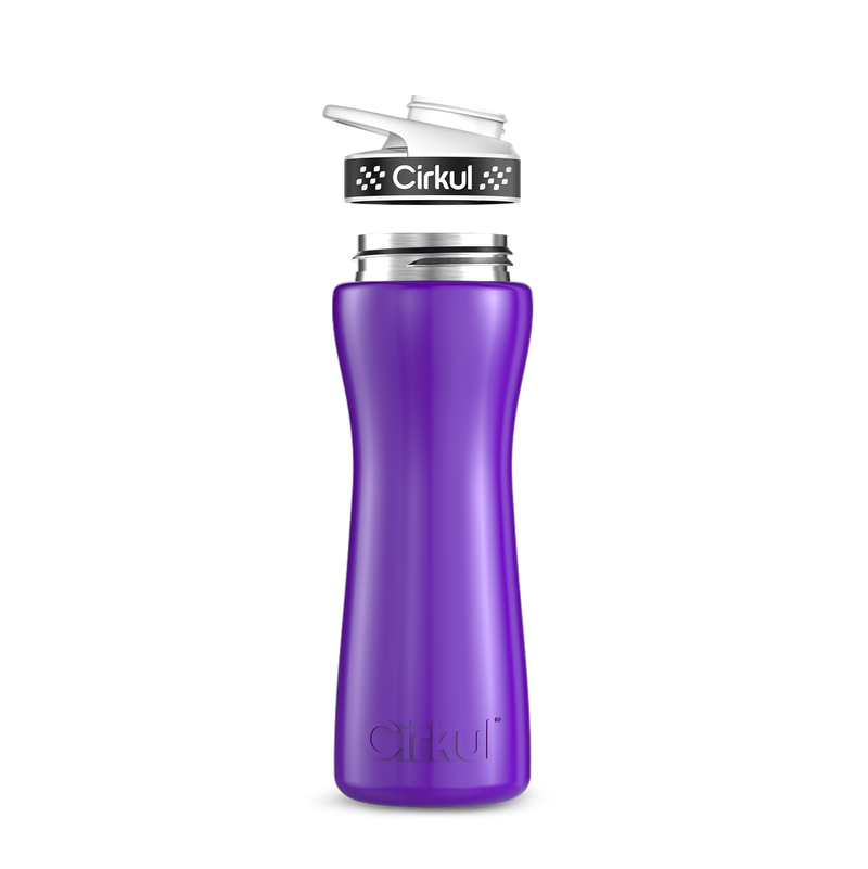 22oz. Stainless Steel Bottle & Comfort Grip Lid 29DP