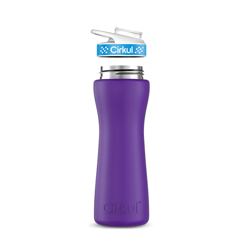 22oz. Stainless Steel Bottle & Comfort Grip Lid 29DP