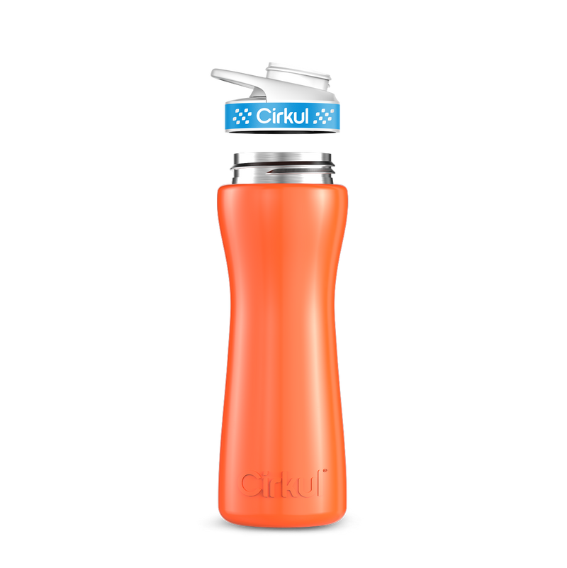 22oz. Stainless Steel Bottle & Comfort Grip Lid 29DP