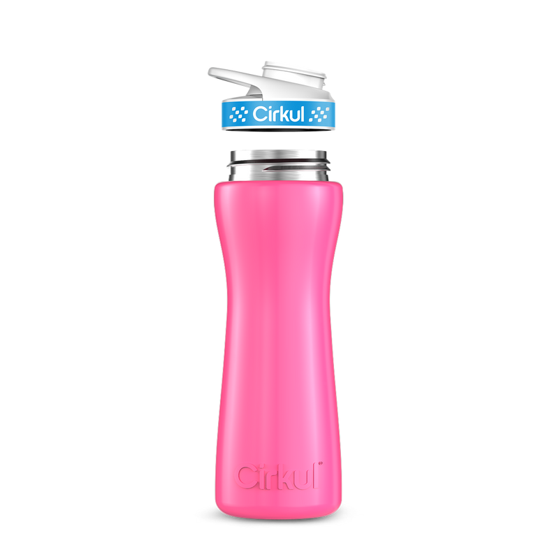 22oz. Stainless Steel Bottle & Comfort Grip Lid 29DP