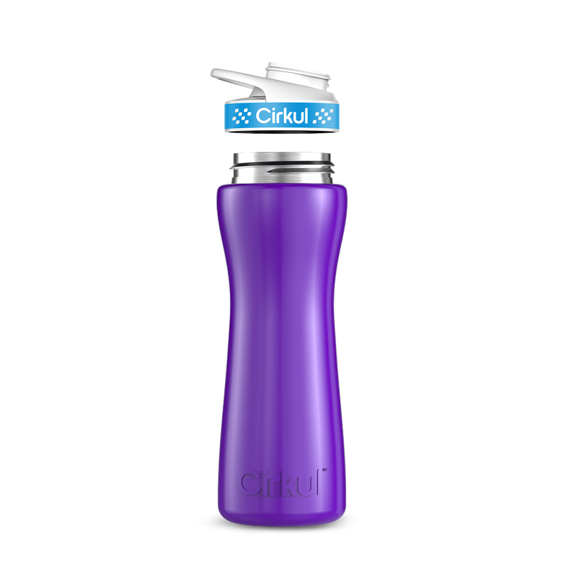 22oz. Stainless Steel Bottle & Comfort Grip Lid 29DP
