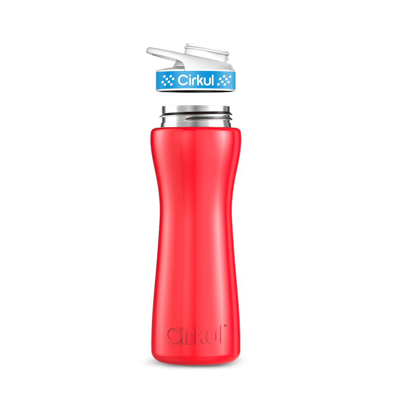 22oz. Stainless Steel Bottle & Comfort Grip Lid 29DP