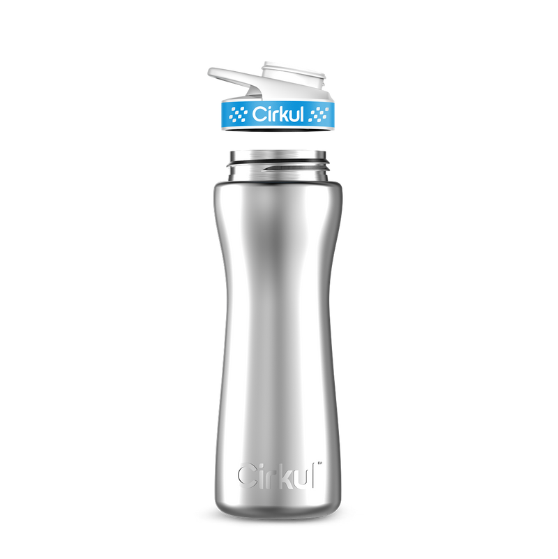 22oz. Stainless Steel Bottle & Comfort Grip Lid 29DP