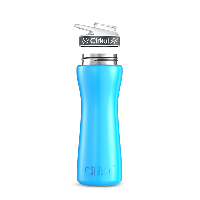 22oz. Stainless Steel Bottle & Comfort Grip Lid 29DP