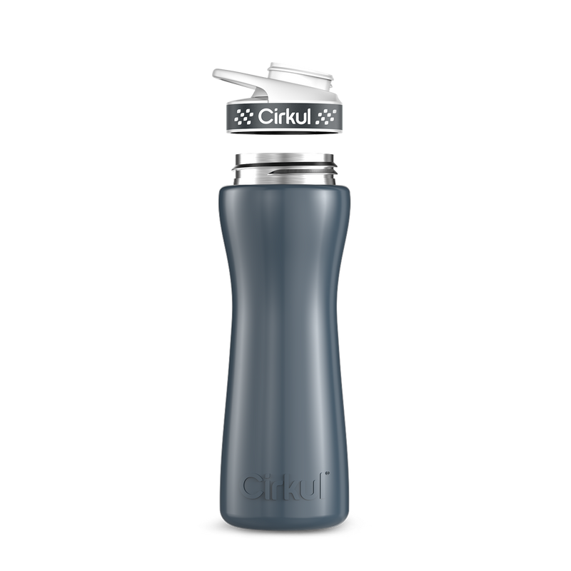 22oz. Stainless Steel Bottle & Comfort Grip Lid 29DP