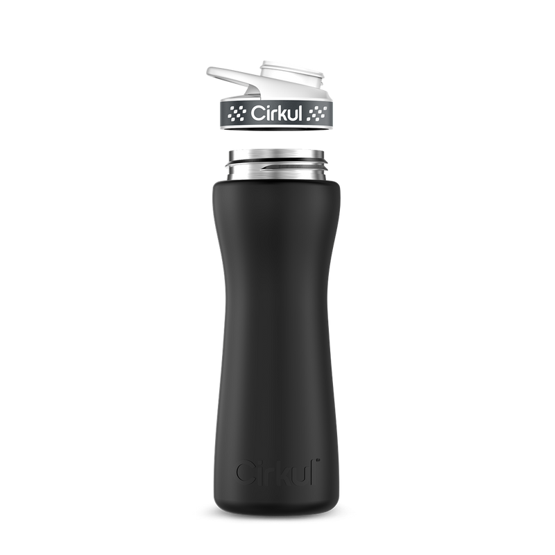 22oz. Stainless Steel Bottle & Comfort Grip Lid 29DP