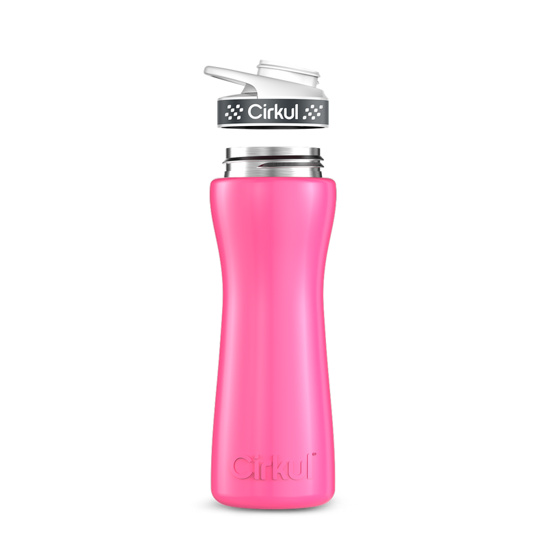 22oz. Stainless Steel Bottle & Comfort Grip Lid 29DP