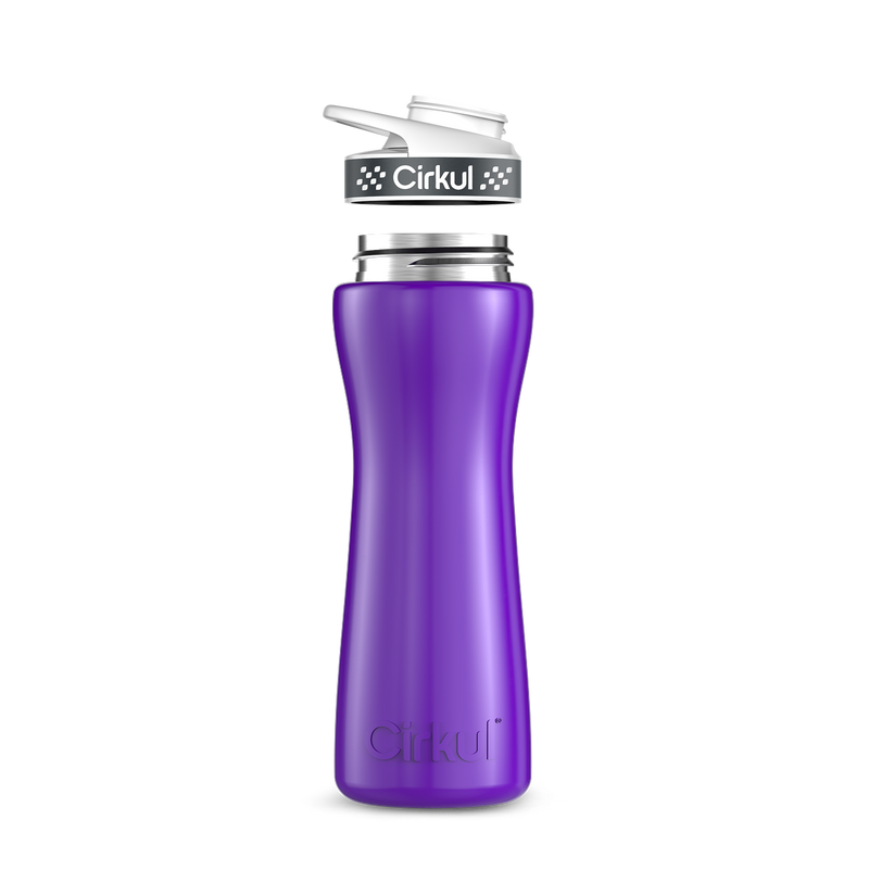 22oz. Stainless Steel Bottle & Comfort Grip Lid 29DP