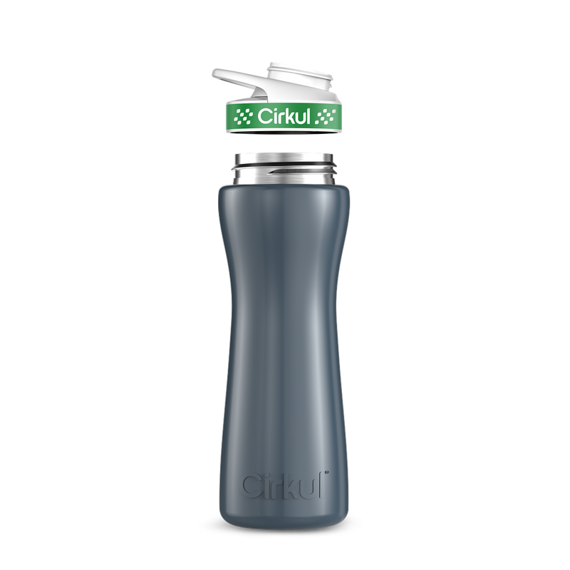 22oz. Stainless Steel Bottle & Comfort Grip Lid 29DP
