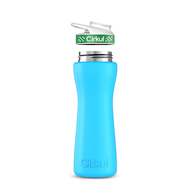 22oz. Stainless Steel Bottle & Comfort Grip Lid 29DP