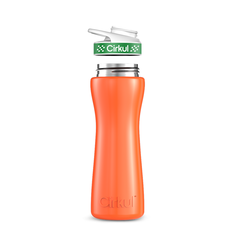 22oz. Stainless Steel Bottle & Comfort Grip Lid 29DP