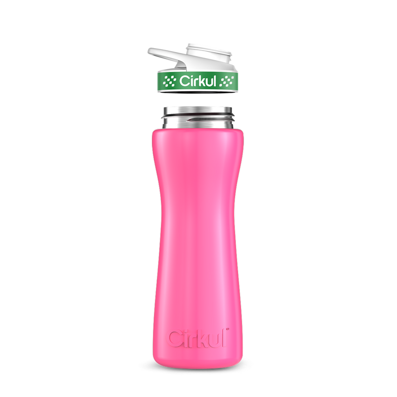 22oz. Stainless Steel Bottle & Comfort Grip Lid 29DP