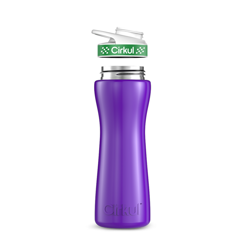 22oz. Stainless Steel Bottle & Comfort Grip Lid 29DP