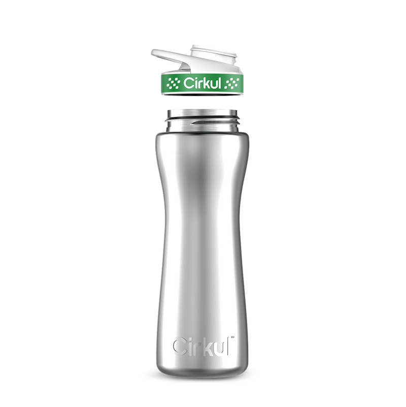 22oz. Stainless Steel Bottle & Comfort Grip Lid 29DP