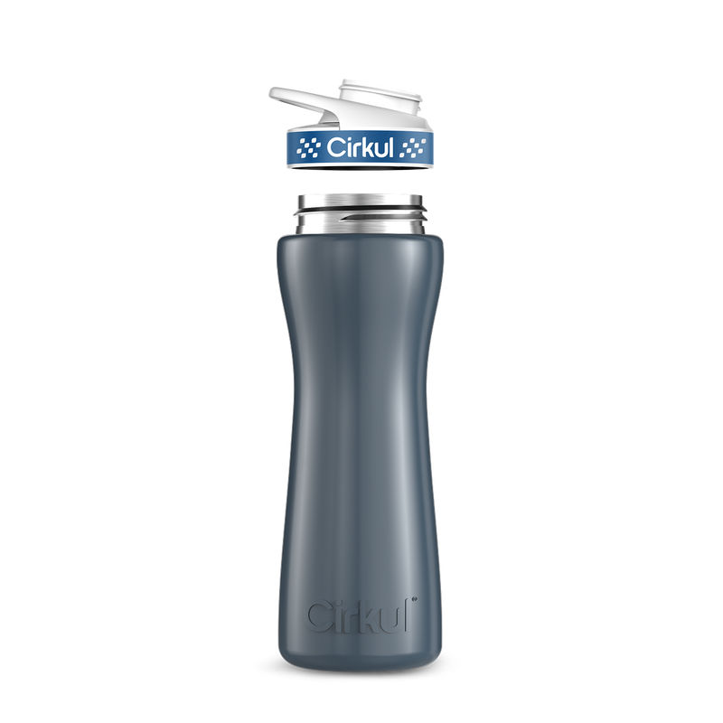 22oz. Stainless Steel Bottle & Comfort Grip Lid 29DP