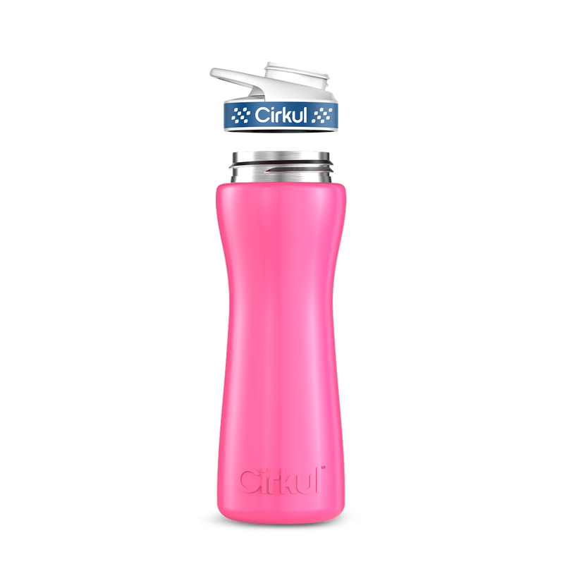 22oz. Stainless Steel Bottle & Comfort Grip Lid 29DP