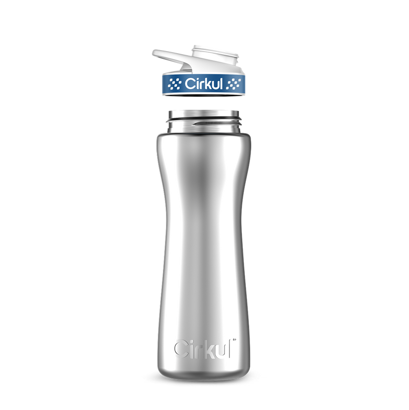 22oz. Stainless Steel Bottle & Comfort Grip Lid 29DP