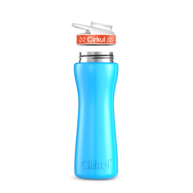 22oz. Stainless Steel Bottle & Comfort Grip Lid 29DP