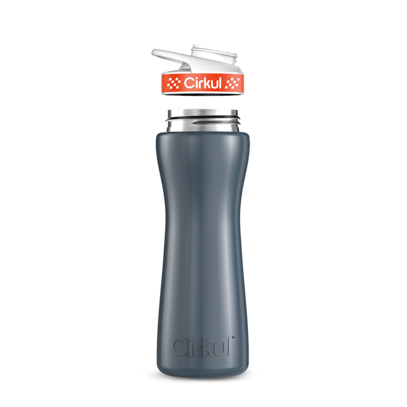 22oz. Stainless Steel Bottle & Comfort Grip Lid 29DP