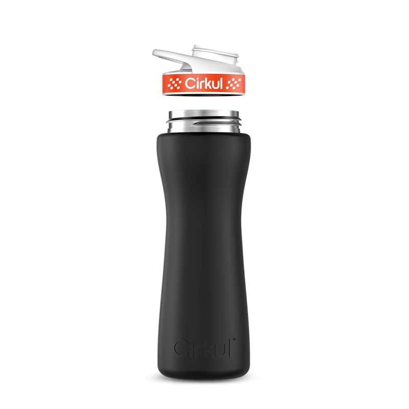 22oz. Stainless Steel Bottle & Comfort Grip Lid 29DP