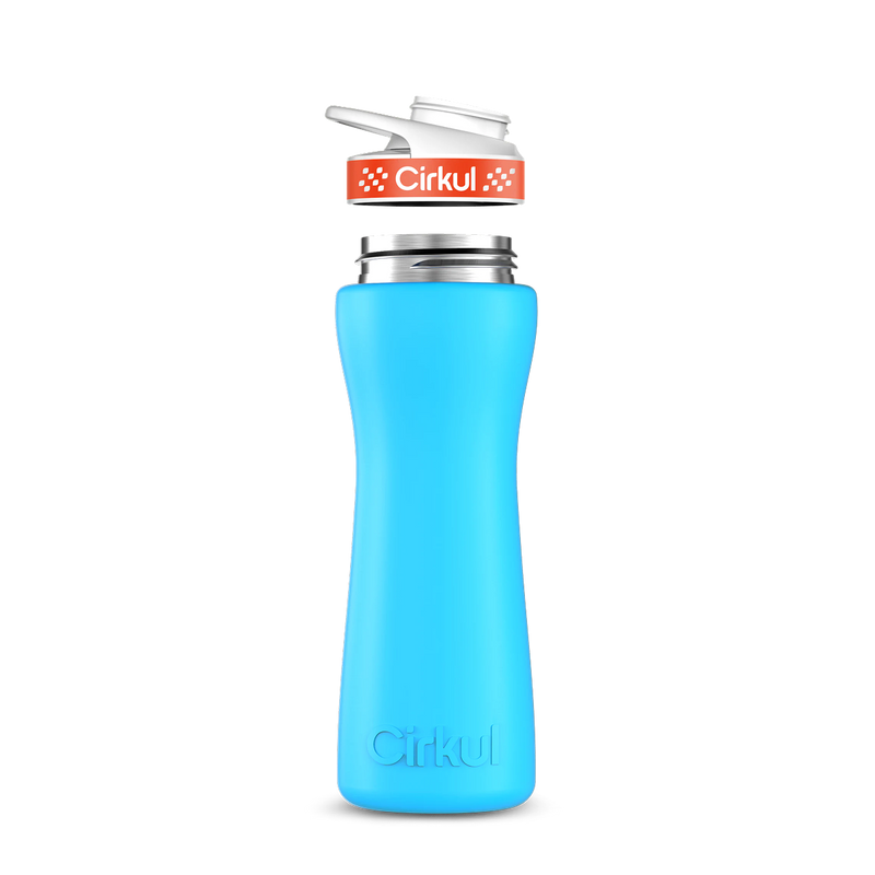 22oz. Stainless Steel Bottle & Comfort Grip Lid 29DP