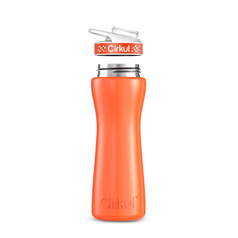 22oz. Stainless Steel Bottle & Comfort Grip Lid 29DP