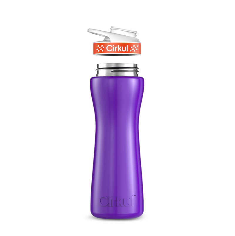 22oz. Stainless Steel Bottle & Comfort Grip Lid 29DP