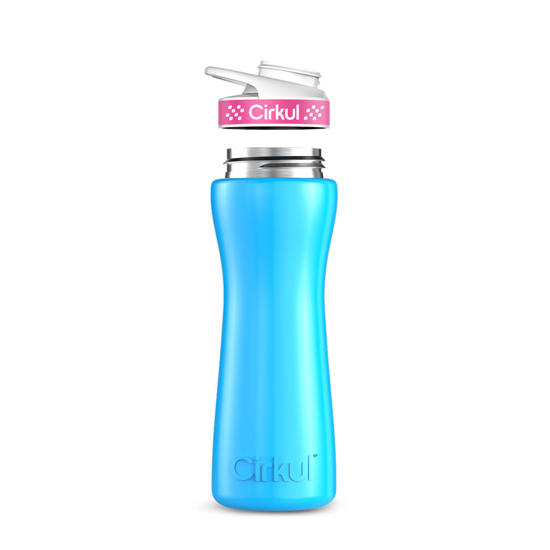 22oz. Stainless Steel Bottle & Comfort Grip Lid 29DP