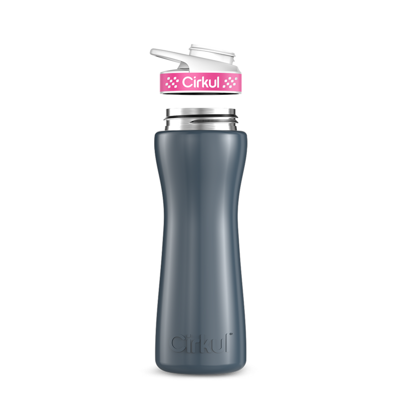 22oz. Stainless Steel Bottle & Comfort Grip Lid 29DP