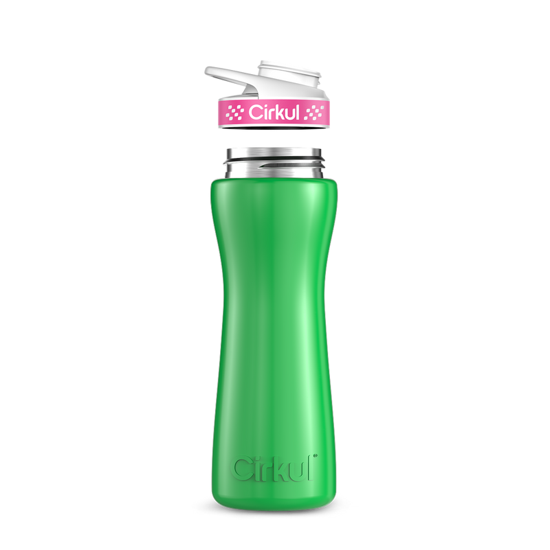 22oz. Stainless Steel Bottle & Comfort Grip Lid 29DP