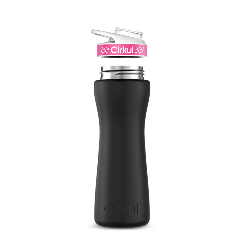 22oz. Stainless Steel Bottle & Comfort Grip Lid 29DP