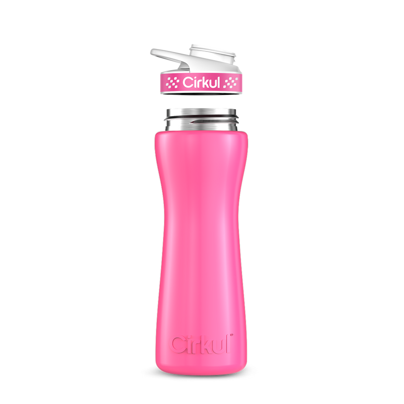 22oz. Stainless Steel Bottle & Comfort Grip Lid 29DP