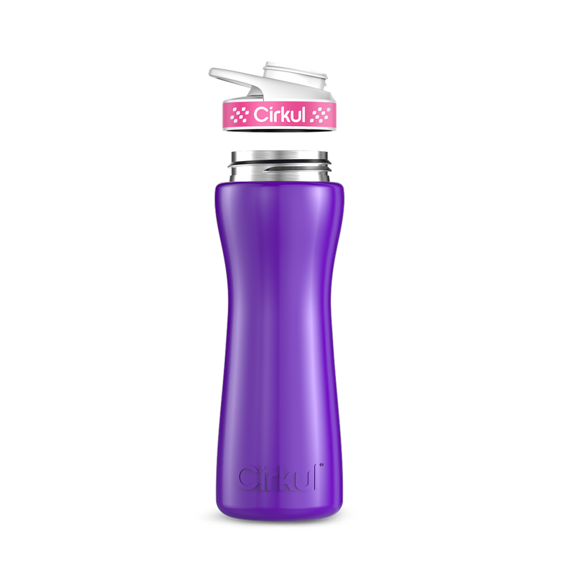 22oz. Stainless Steel Bottle & Comfort Grip Lid 29DP