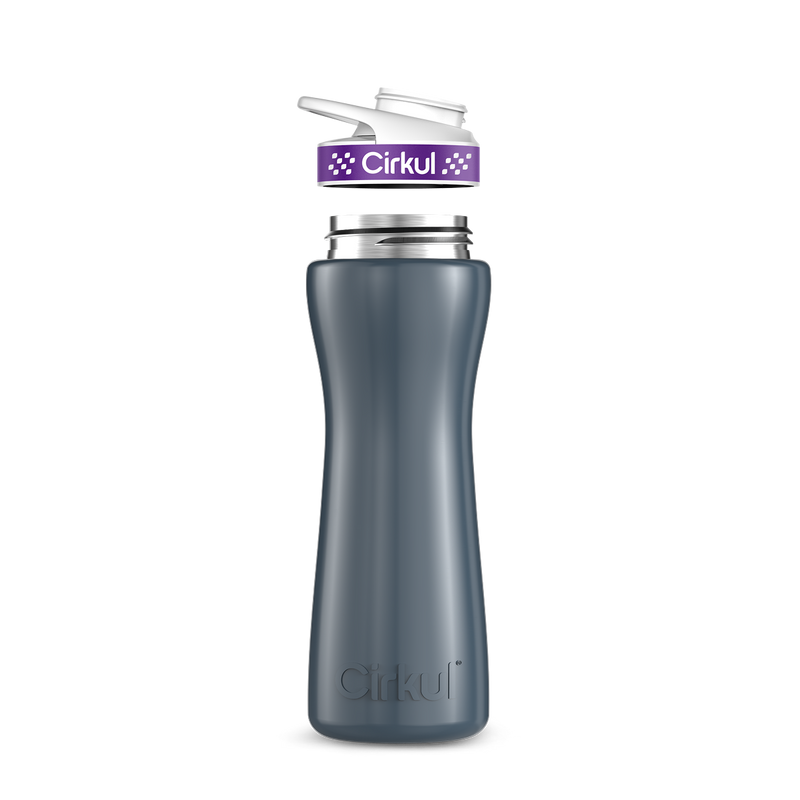 22oz. Stainless Steel Bottle & Comfort Grip Lid 29DP