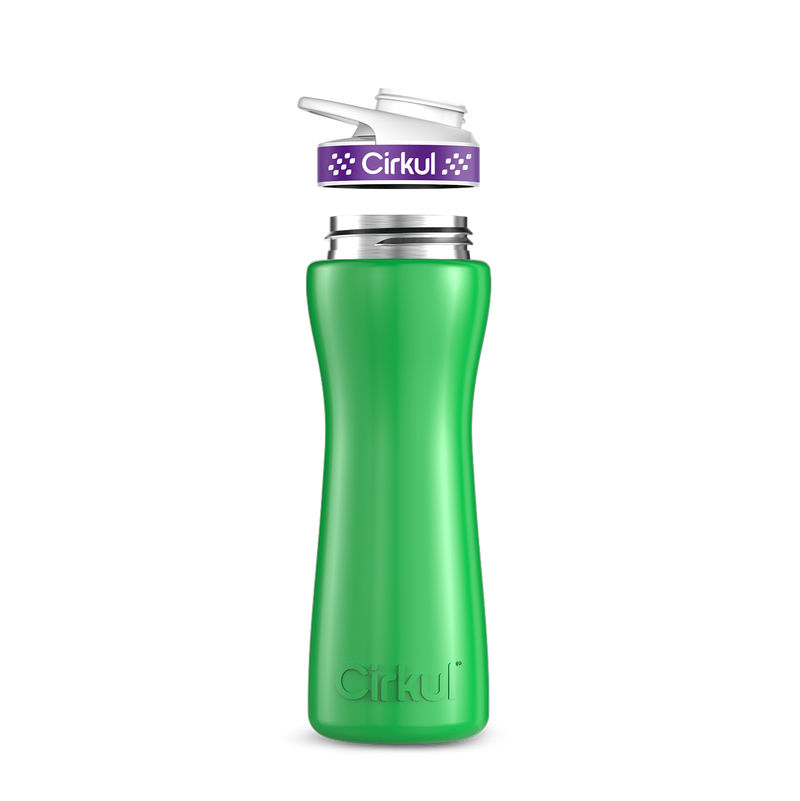22oz. Stainless Steel Bottle & Comfort Grip Lid 29DP