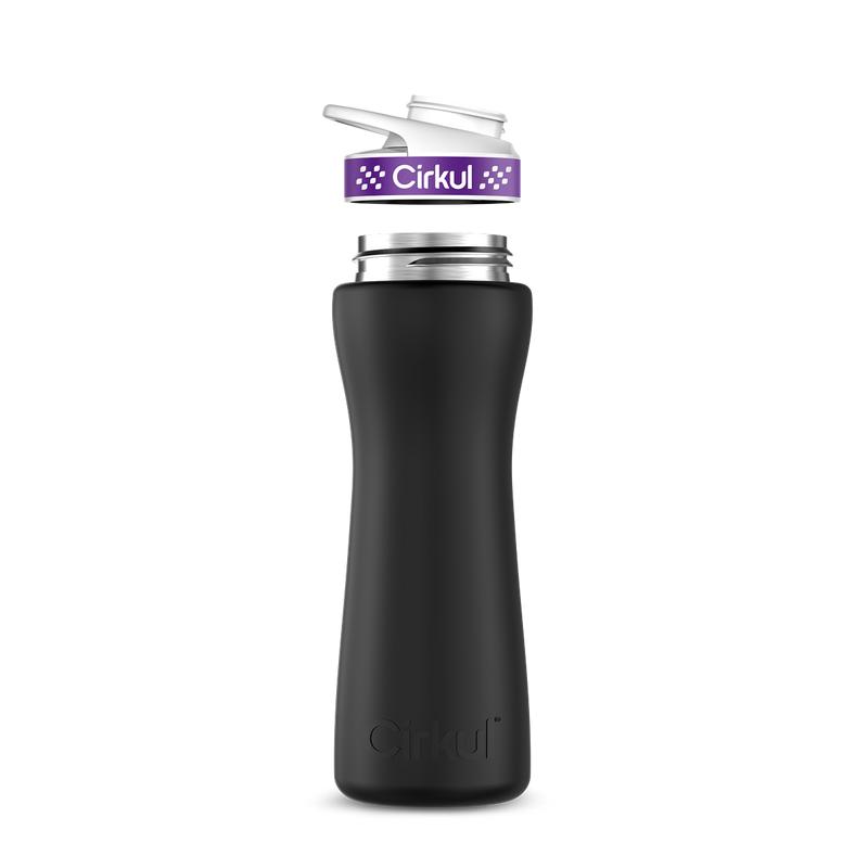 22oz. Stainless Steel Bottle & Comfort Grip Lid 29DP