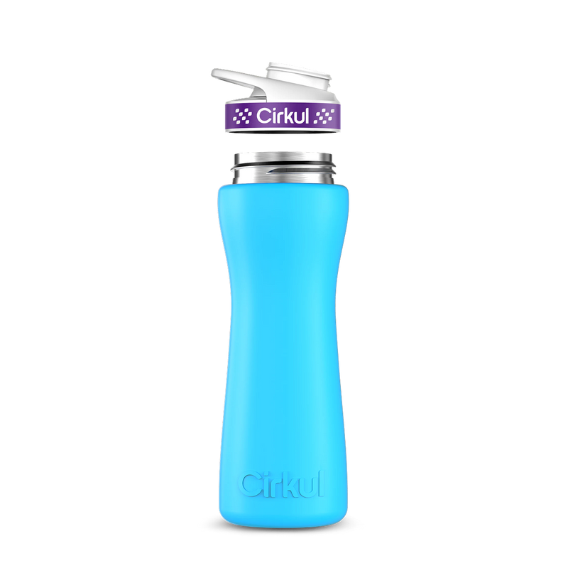 22oz. Stainless Steel Bottle & Comfort Grip Lid 29DP
