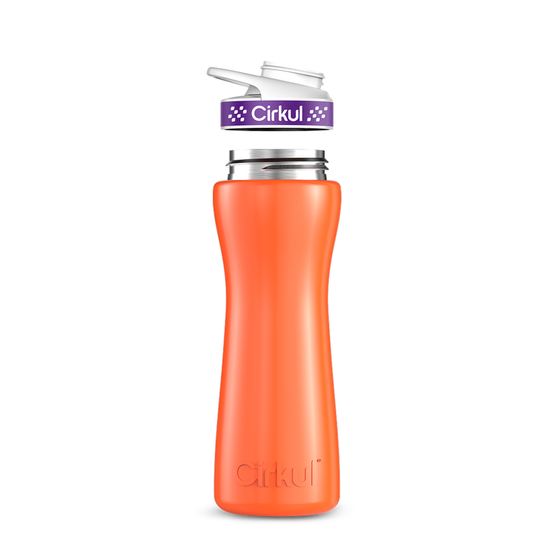 22oz. Stainless Steel Bottle & Comfort Grip Lid 29DP