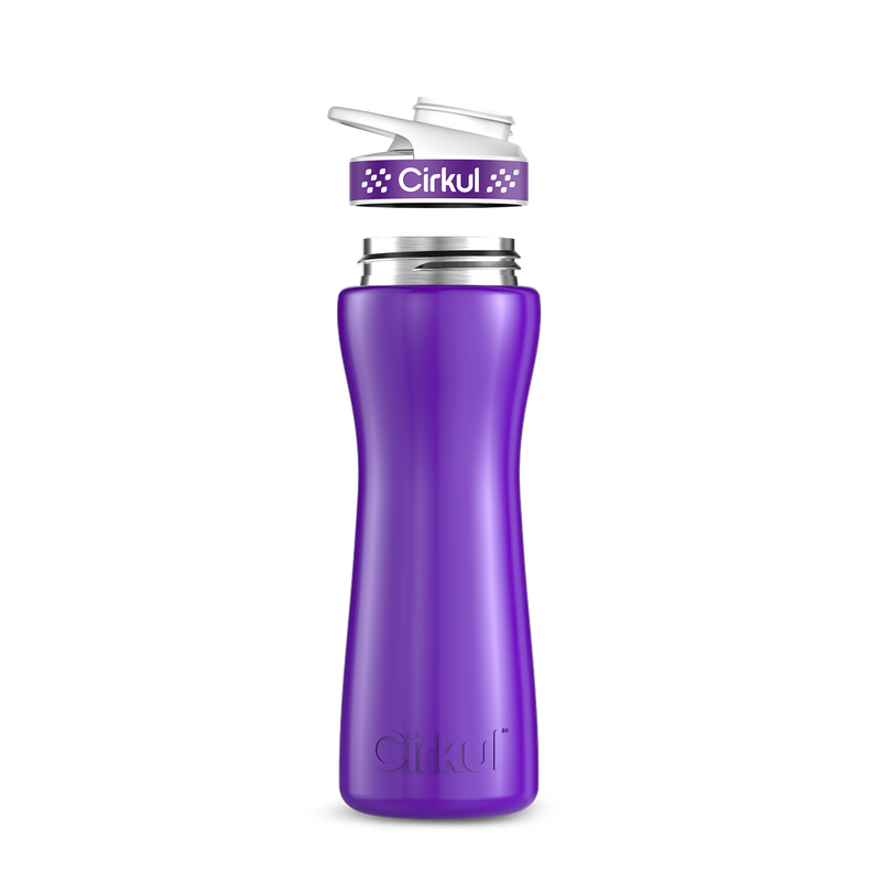 22oz. Stainless Steel Bottle & Comfort Grip Lid 29DP