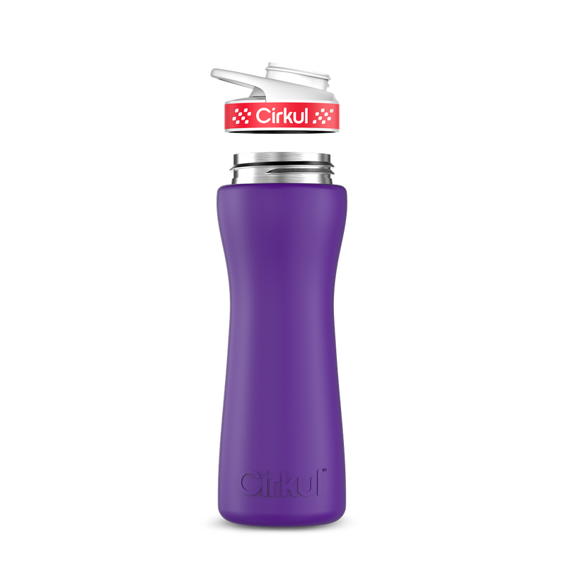 22oz. Stainless Steel Bottle & Comfort Grip Lid 29DP